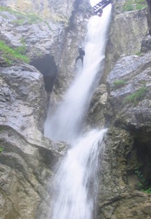 Action Canyoning im Lechtal
